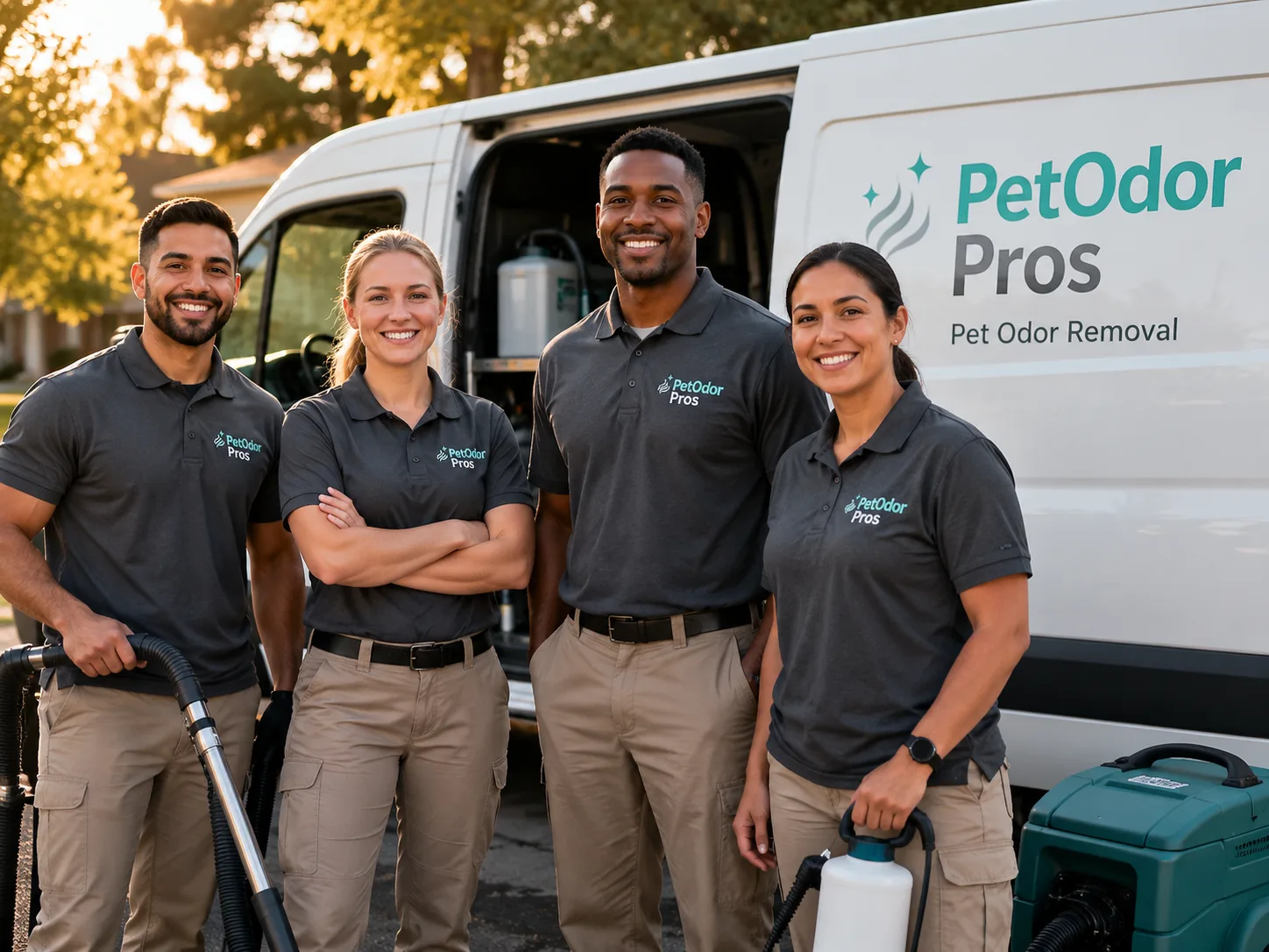 Pet Odor Removal team serving Amber, OK